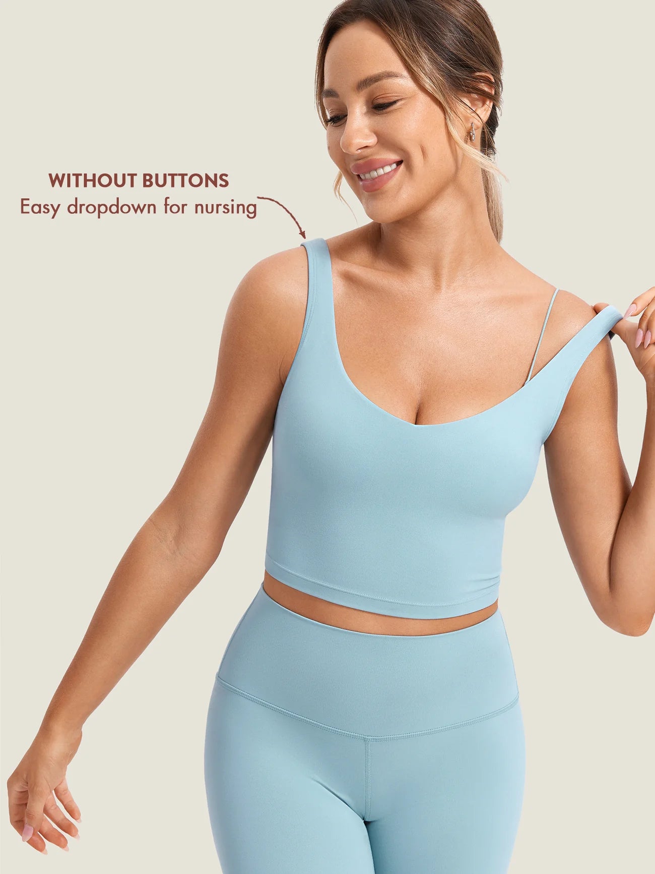 EasyDrop™ Nursing Crop Top