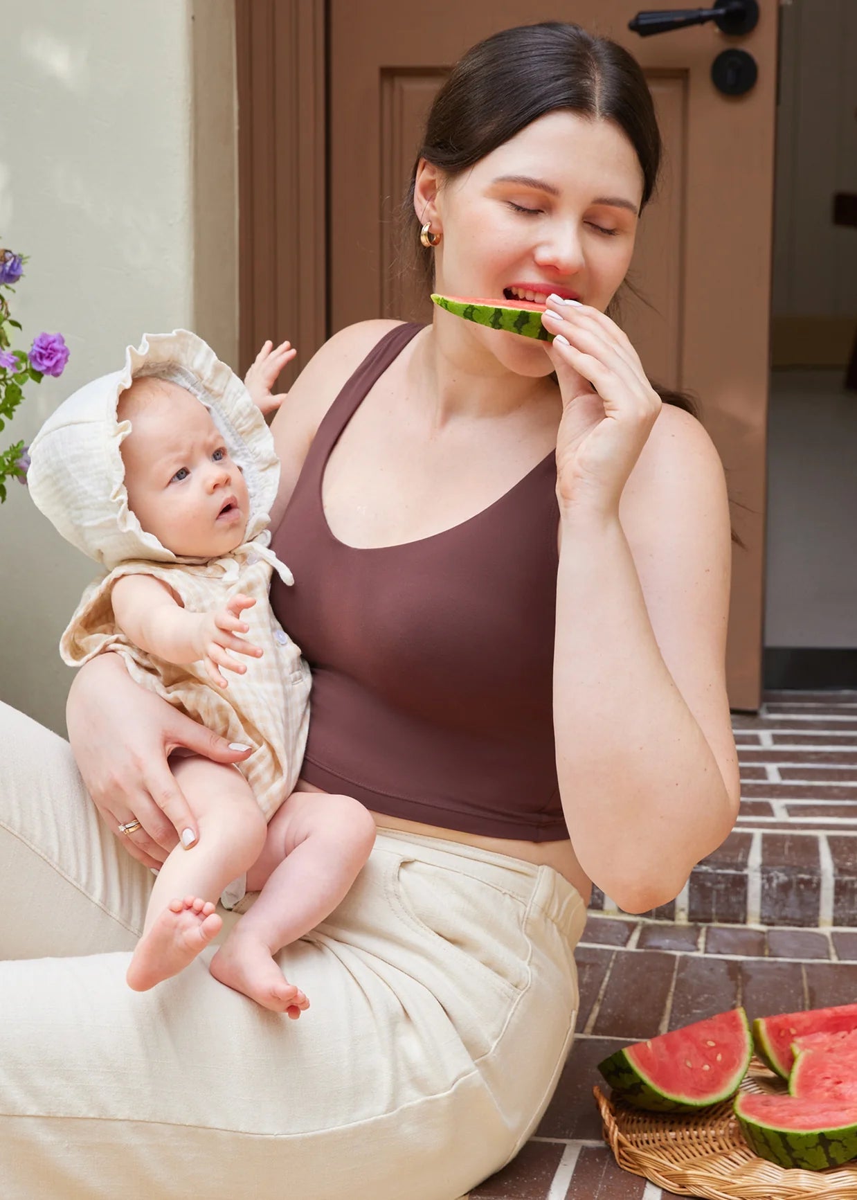 EasyDrop™ Nursing Crop Top